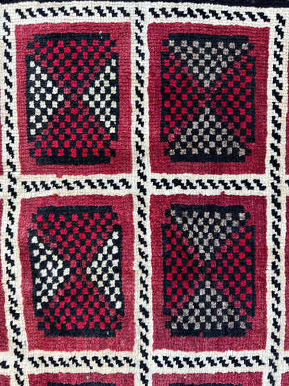 Hand-knotted Persian Tribal Khorramabad Wool Rug 4’3” x 6’10” - Tampa Home & Garden Store