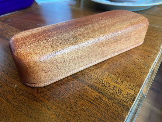 Handcrafted Mahogany Keepsake Box with Custom Inlay Options - 8.25" Premium Wood Storage - Tampa Home & Garden Store