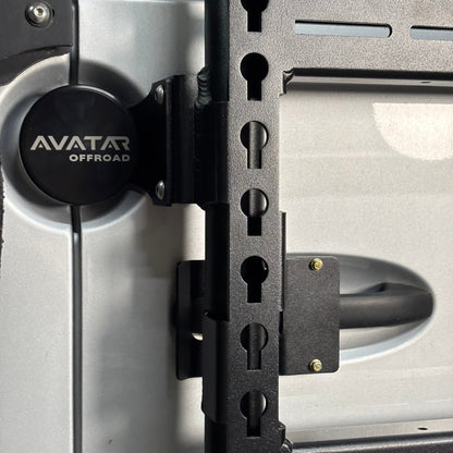 Avatar Van Door Handle Extension add-on, black metal rail Avatar Offroad on Tampa Home & Garden Store