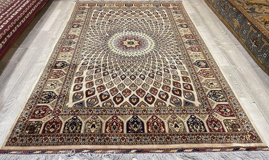 Handmade Afghani Gumbad Dome Area Rug 7x10 ft - Tampa Home & Garden Store