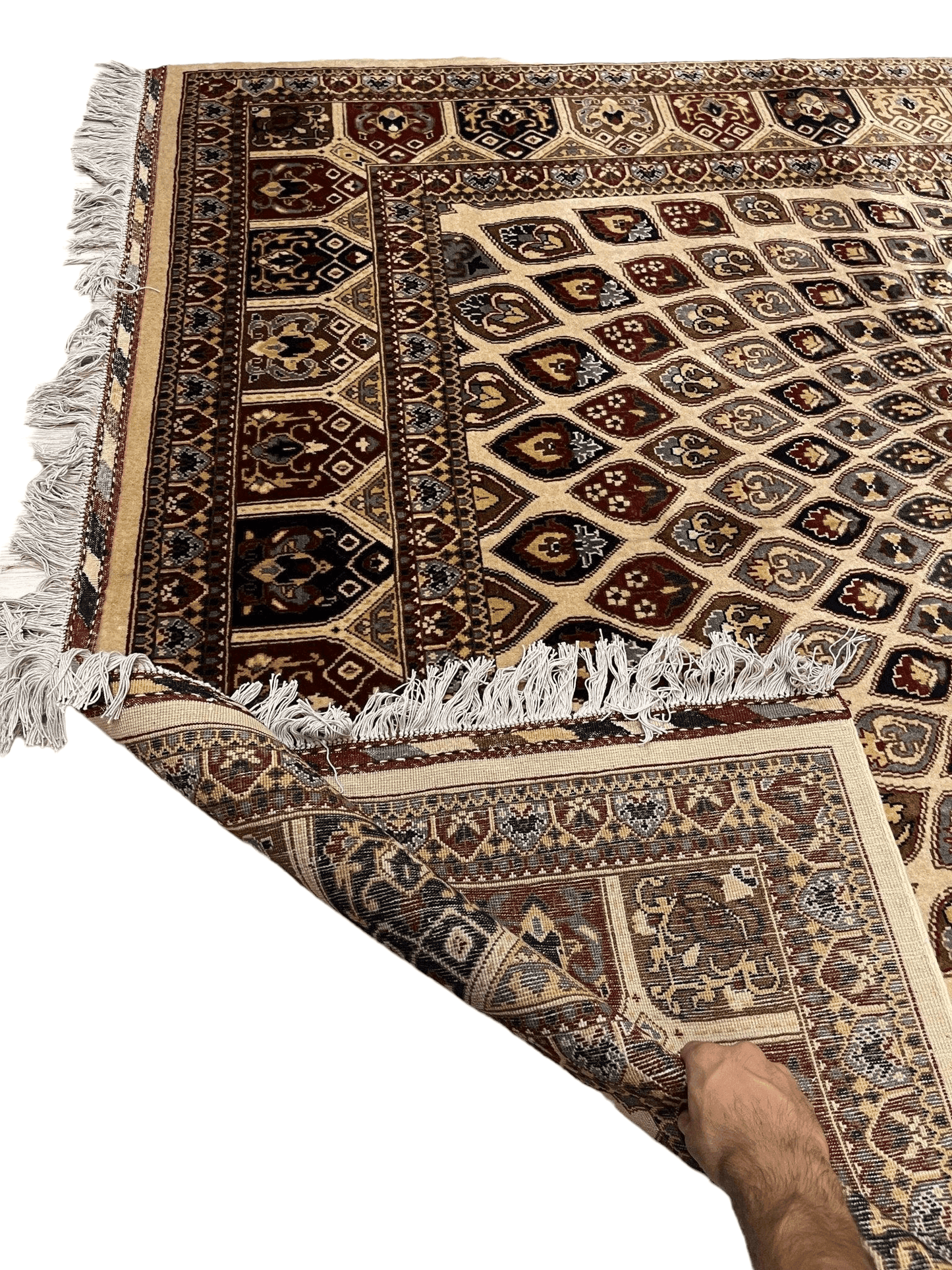 Handmade Afghani Gumbad Dome Area Rug 7x10 ft - Tampa Home & Garden Store