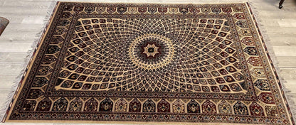Handmade Afghani Gumbad Dome Area Rug 7x10 ft - Tampa Home & Garden Store