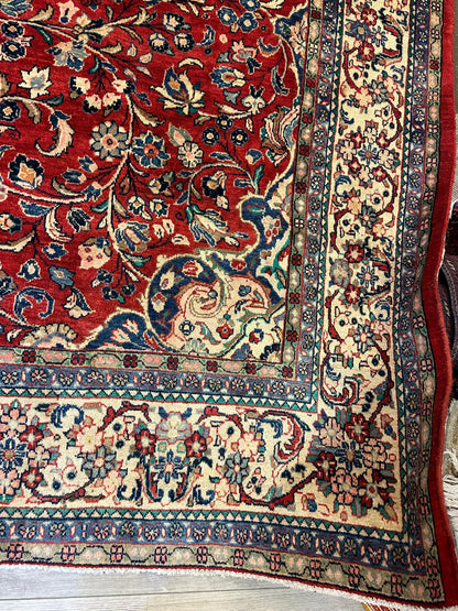Handmade One-of-a-Kind Persian Mahal Rug - 10’ x 12’10” - Tampa Home & Garden Store