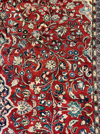 Handmade One-of-a-Kind Persian Mahal Rug - 10’ x 12’10” - Tampa Home & Garden Store