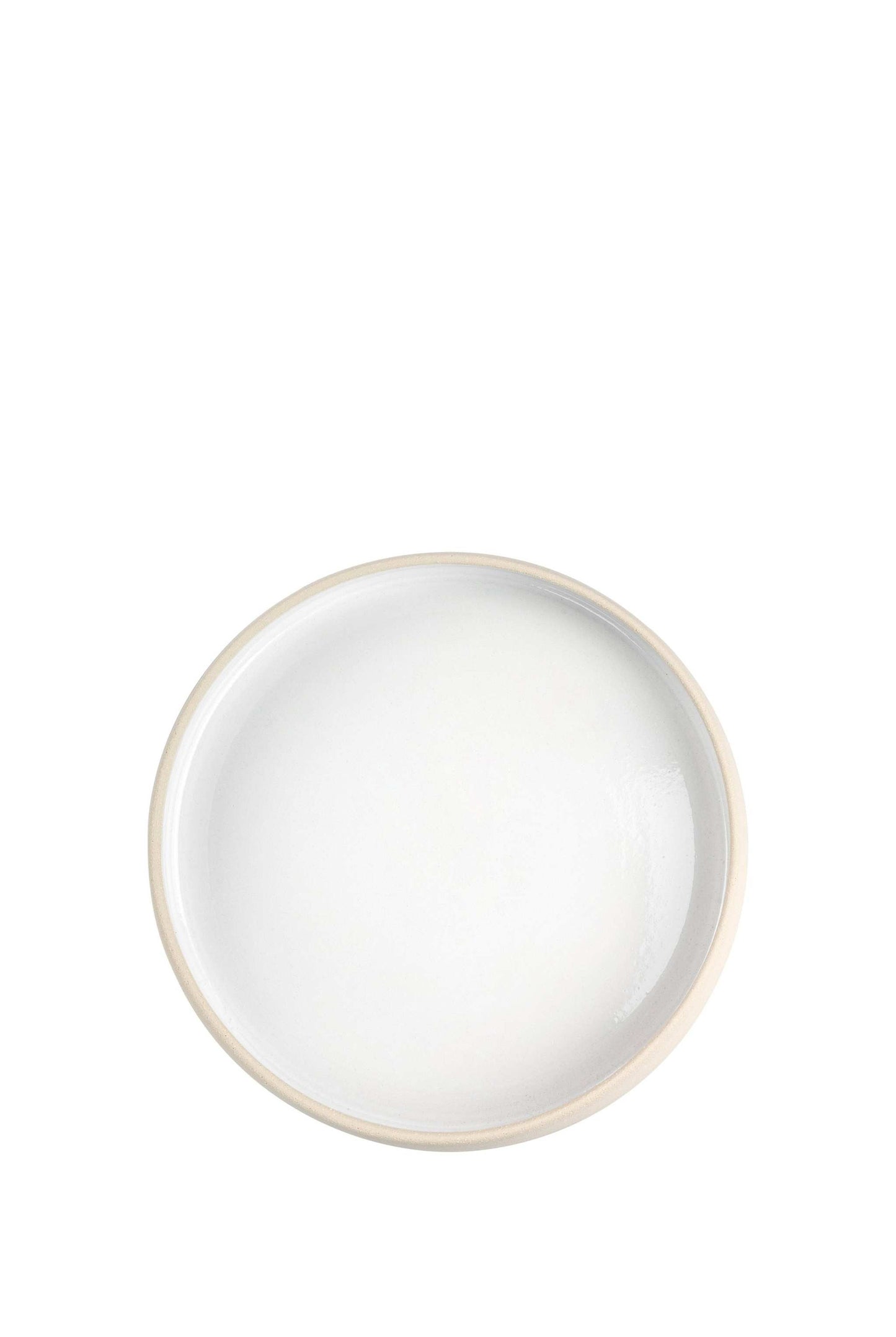 Artisan Handmade Stoneware Plates with High Sides