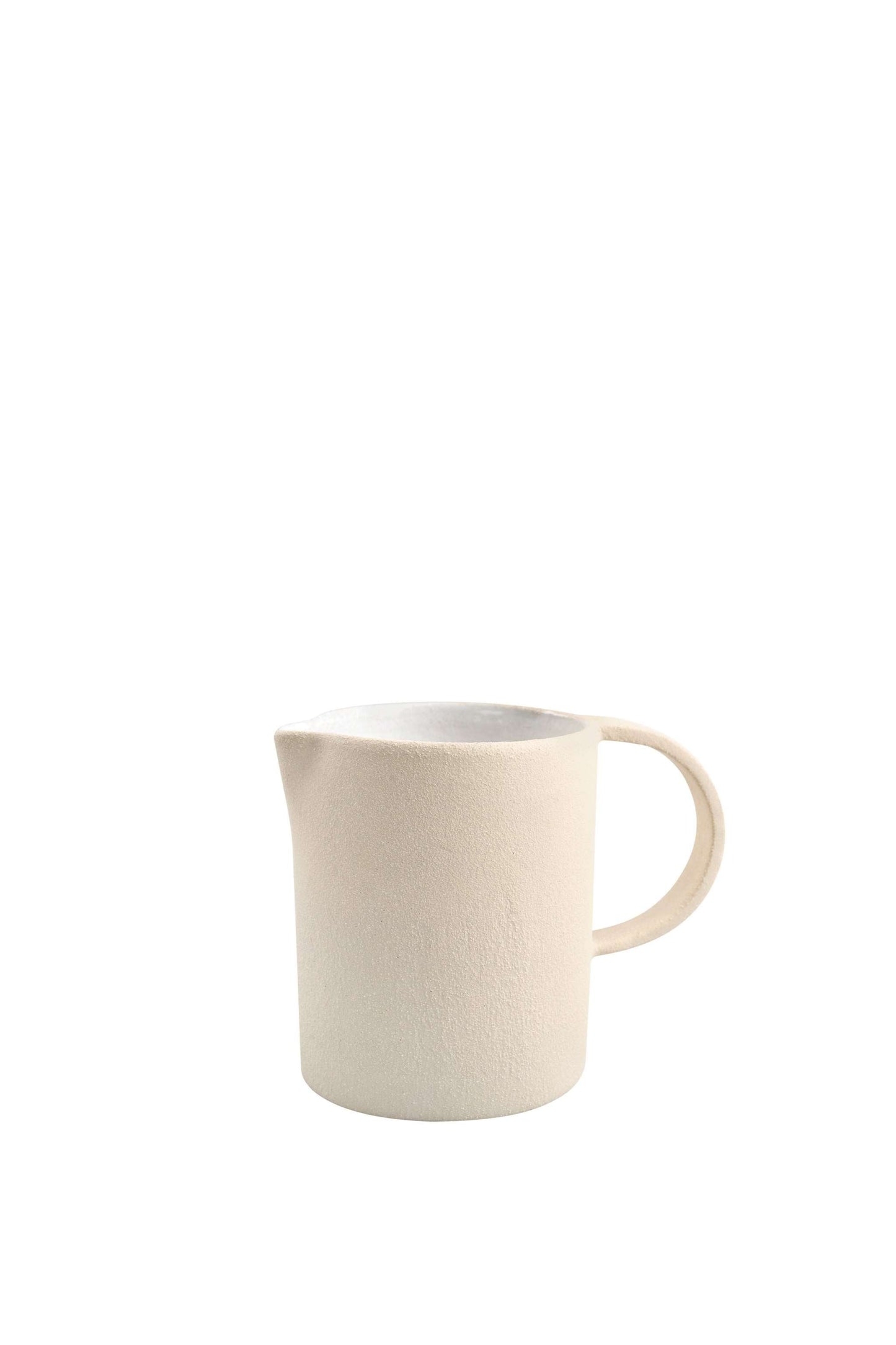 Handmade Stoneware Pitcher and Elegant Tableware