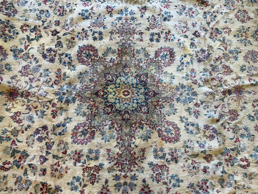 Handmade Vintage 1930's Kirman 10x13 area Rug - Tampa Home & Garden Store