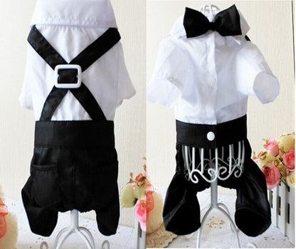 Handsome Stylish Pet Suit with Bow Tie - Tampa Home & Garden Store