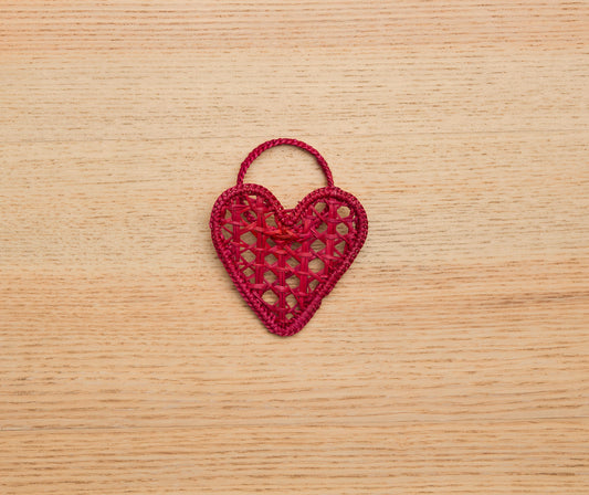 Handwoven Heart Napkin Rings – Set of 4 Palm Napkin Holders - Tampa Home & Garden Store