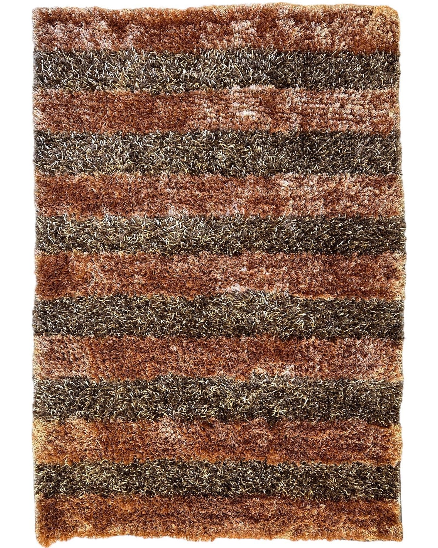 Handwoven Multi-Tone 2” Shag Rug 4 x 6 - Tampa Home & Garden Store