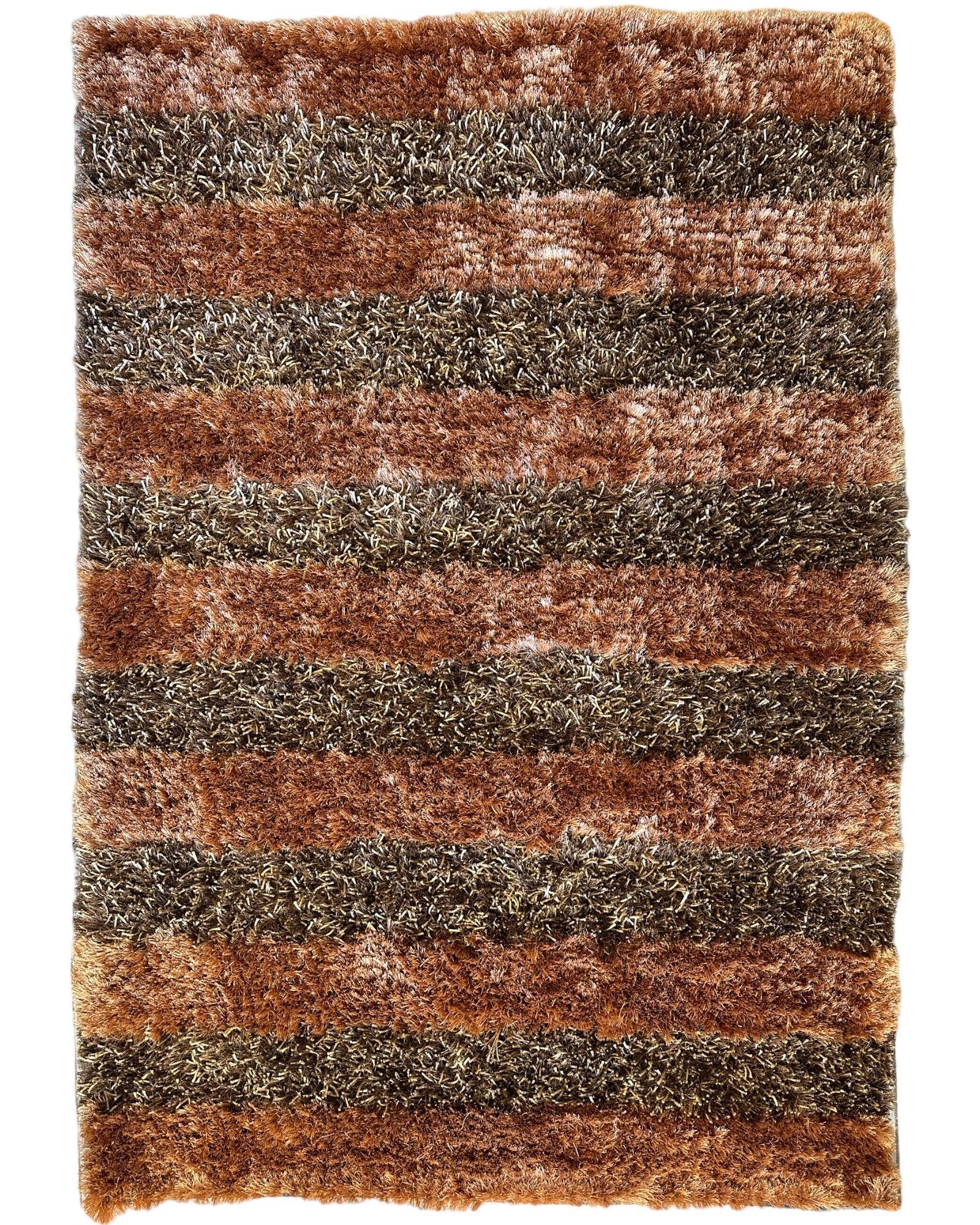 Handwoven Multi-Tone 2” Shag Rug 4 x 6 - Tampa Home & Garden Store