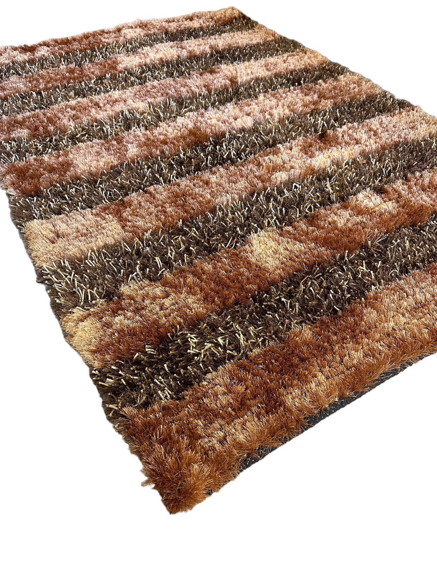 Handwoven Multi-Tone 2” Shag Rug 4 x 6 - Tampa Home & Garden Store