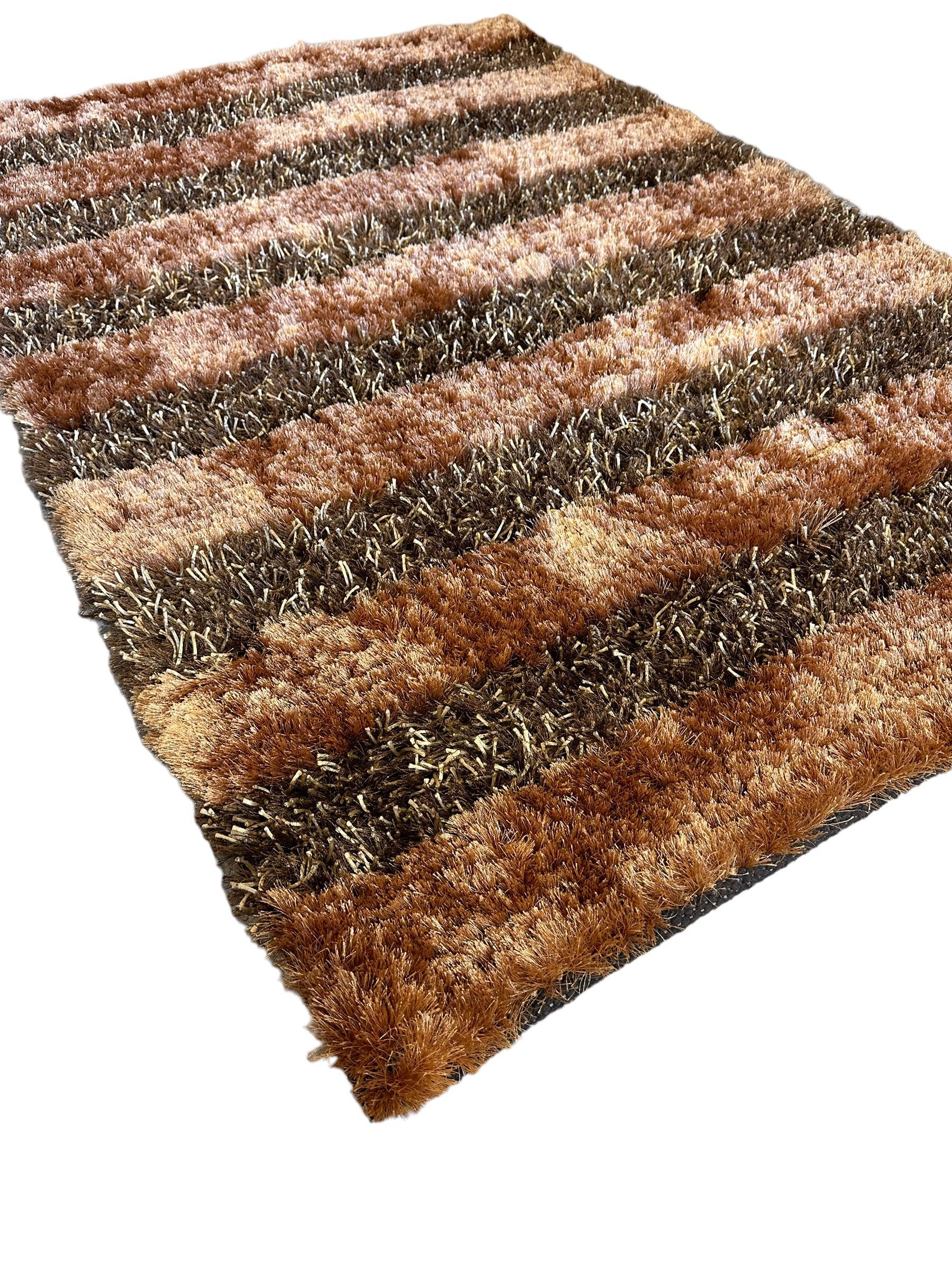 Handwoven Multi-Tone 2” Shag Rug 4 x 6 - Tampa Home & Garden Store