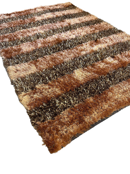 Handwoven Multi-Tone 2” Shag Rug 4 x 6 - Tampa Home & Garden Store