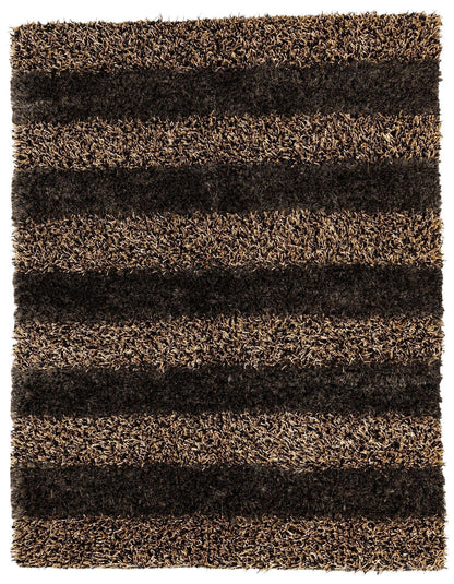 Handwoven Multi-Tone Shag Rug 5' x 6' 7 - Tampa Home & Garden Store