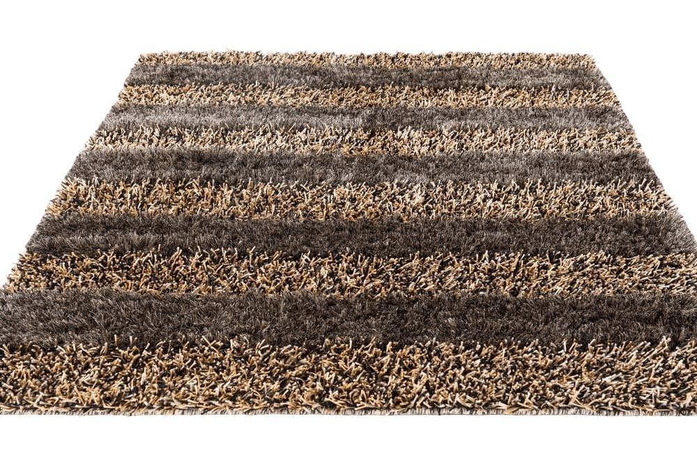 Handwoven Multi-Tone Shag Rug 5' x 6' 7 - Tampa Home & Garden Store