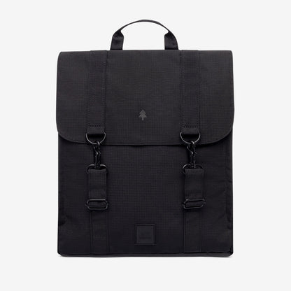 Handy XL Lefrik USA backpack with padded laptop sleeve, black fabric on Tampa Home & Garden Store