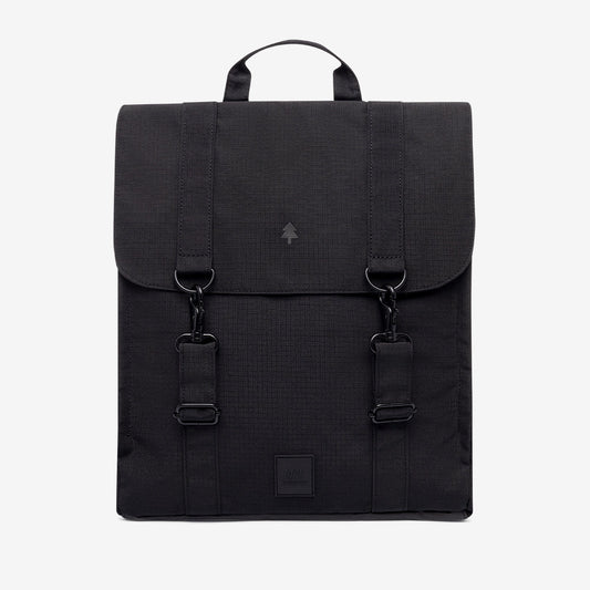 Handy XL Lefrik USA backpack with padded laptop sleeve, black fabric on Tampa Home & Garden Store