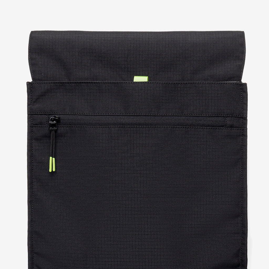 Handy XL Backpack Black Lime Vandra