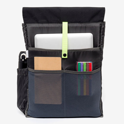 Handy XL Backpack Black Lime Vandra