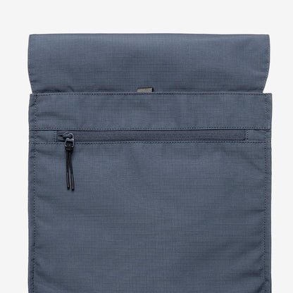 Handy XL Backpack Maibon Vandra by Lefrik USA in blue with rear zip pocket and top flap on Tampa Home & Garden Store