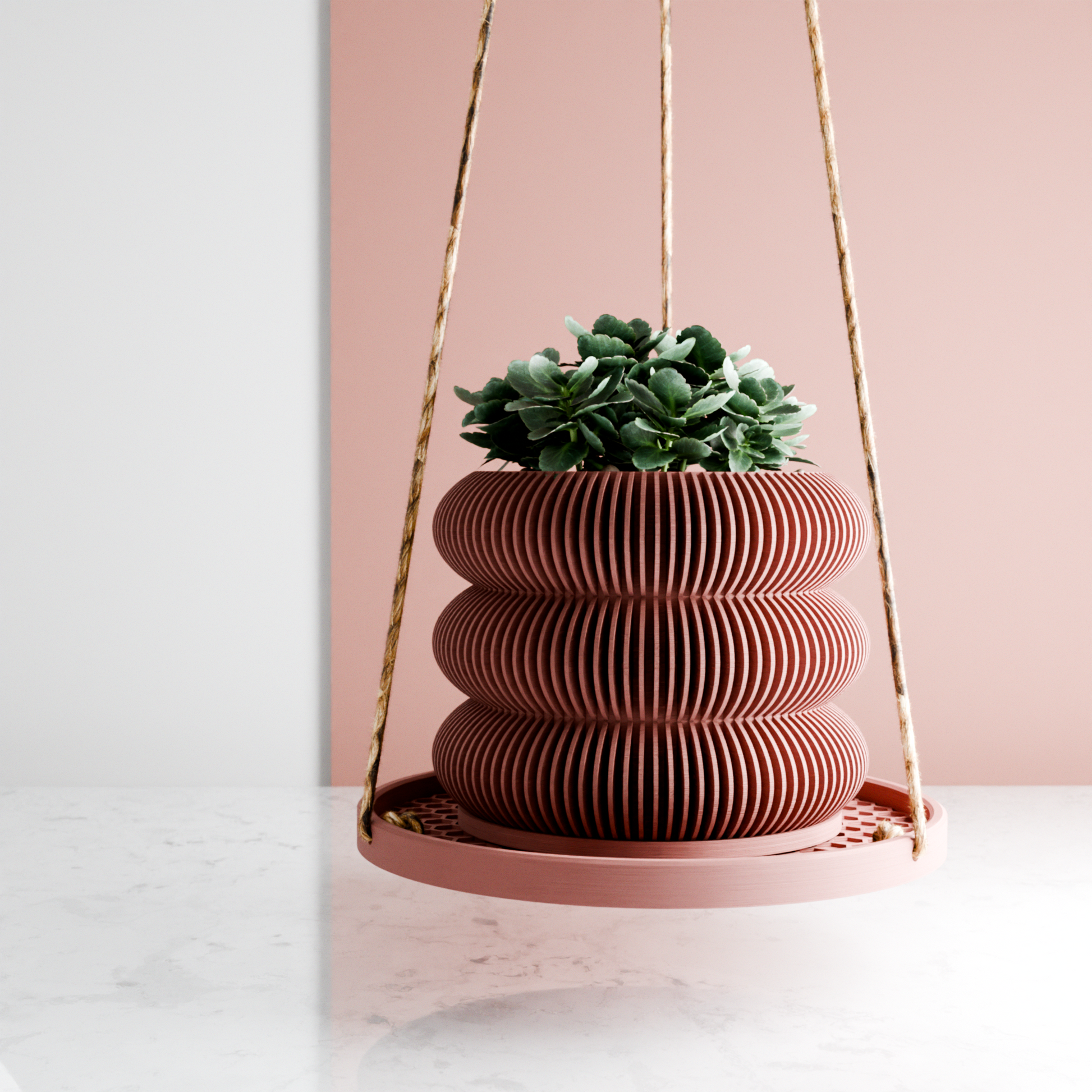 Hanging Plant Pot Tray | Honeycomb - Tampa Home & Garden Store