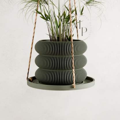 Hanging Plant Pot Tray | PUDDLE - Tampa Home & Garden Store