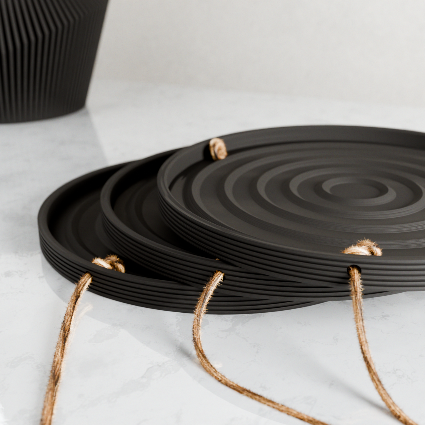 Hanging Plant Pot Tray | PUDDLE - Tampa Home & Garden Store