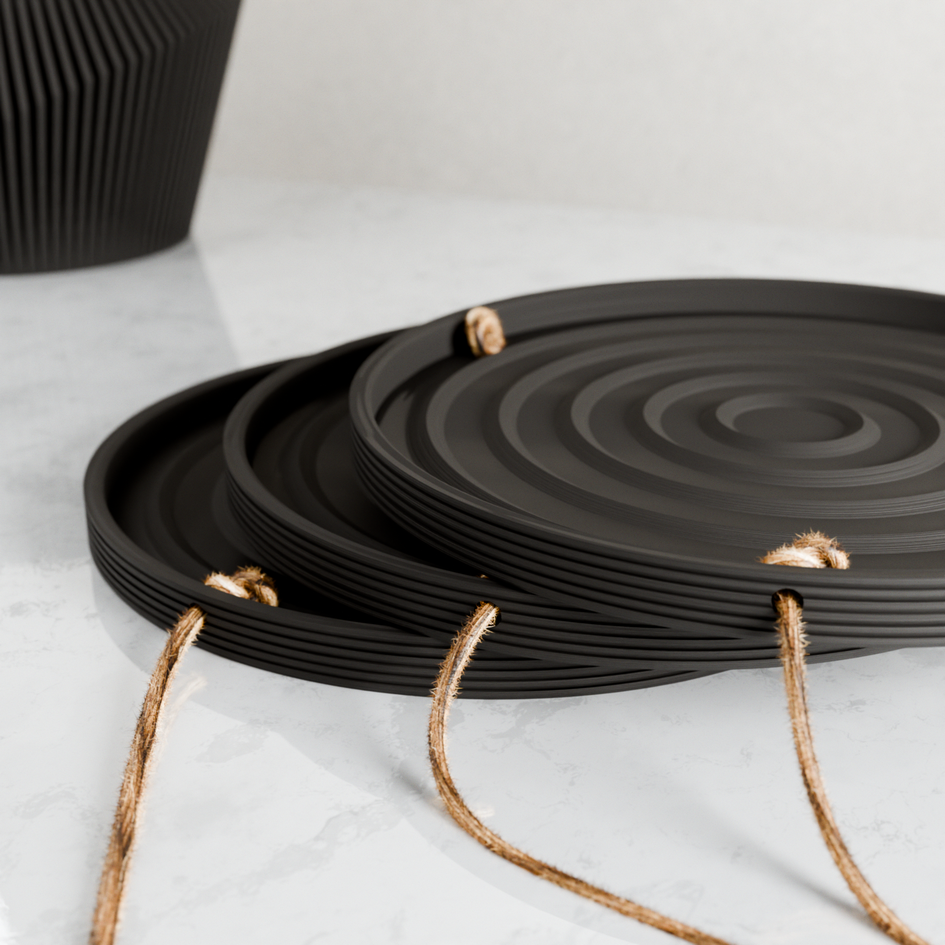 Hanging Plant Pot Tray | PUDDLE - Tampa Home & Garden Store