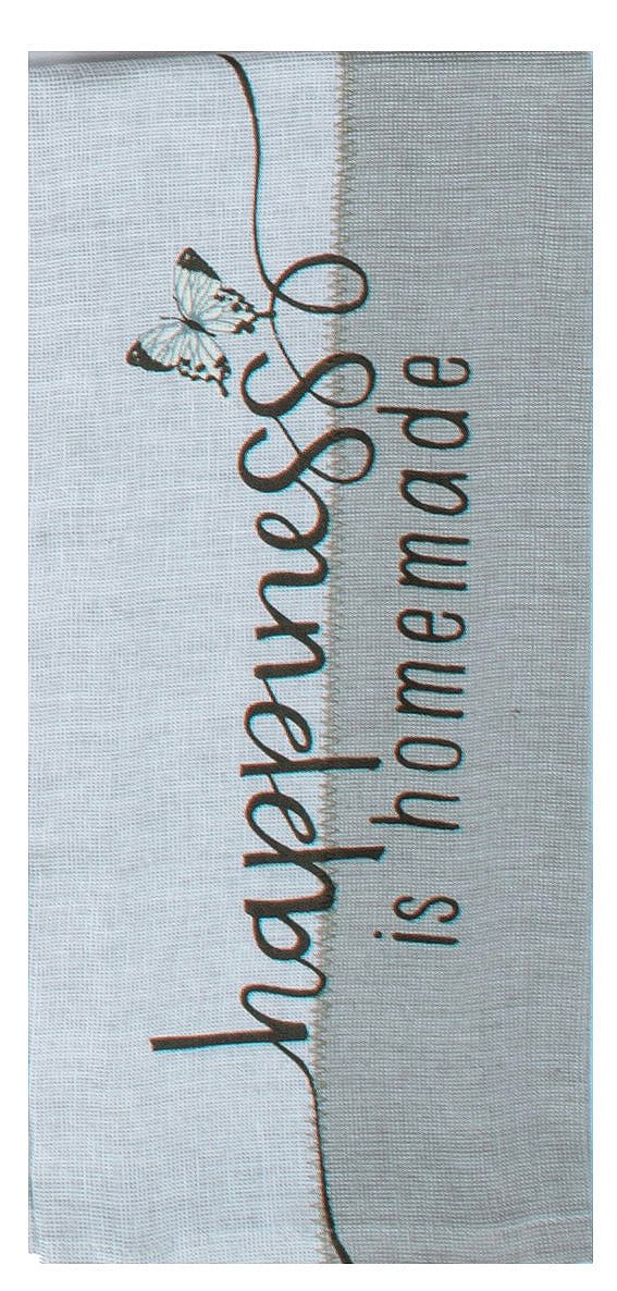 Happiness Is HomemadeTea Towel - Tampa Home & Garden Store