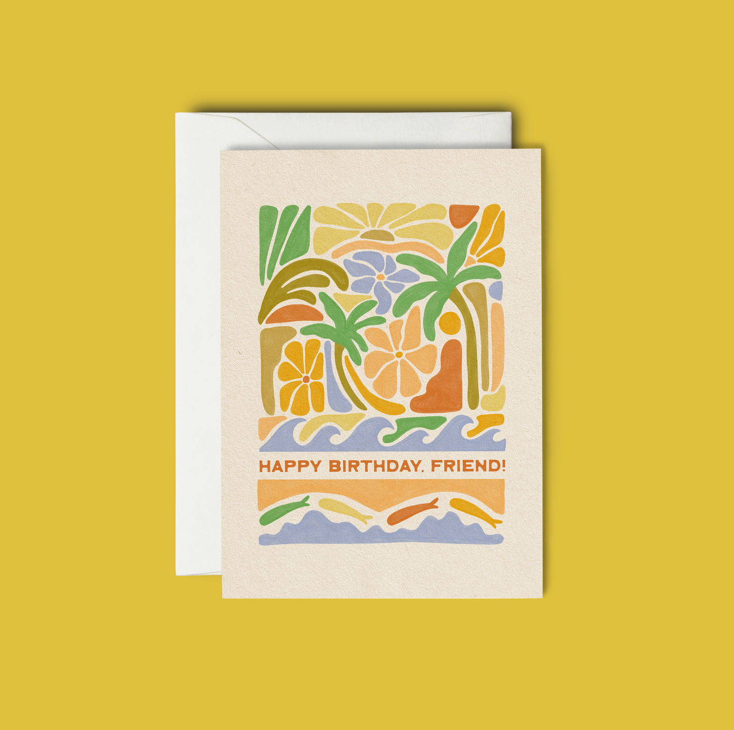 Happy Birthday, Friend! - Greeting Card - Tampa Home & Garden Store