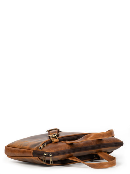 Harbor Laptop Briefcase, Tan - Tampa Home & Garden Store