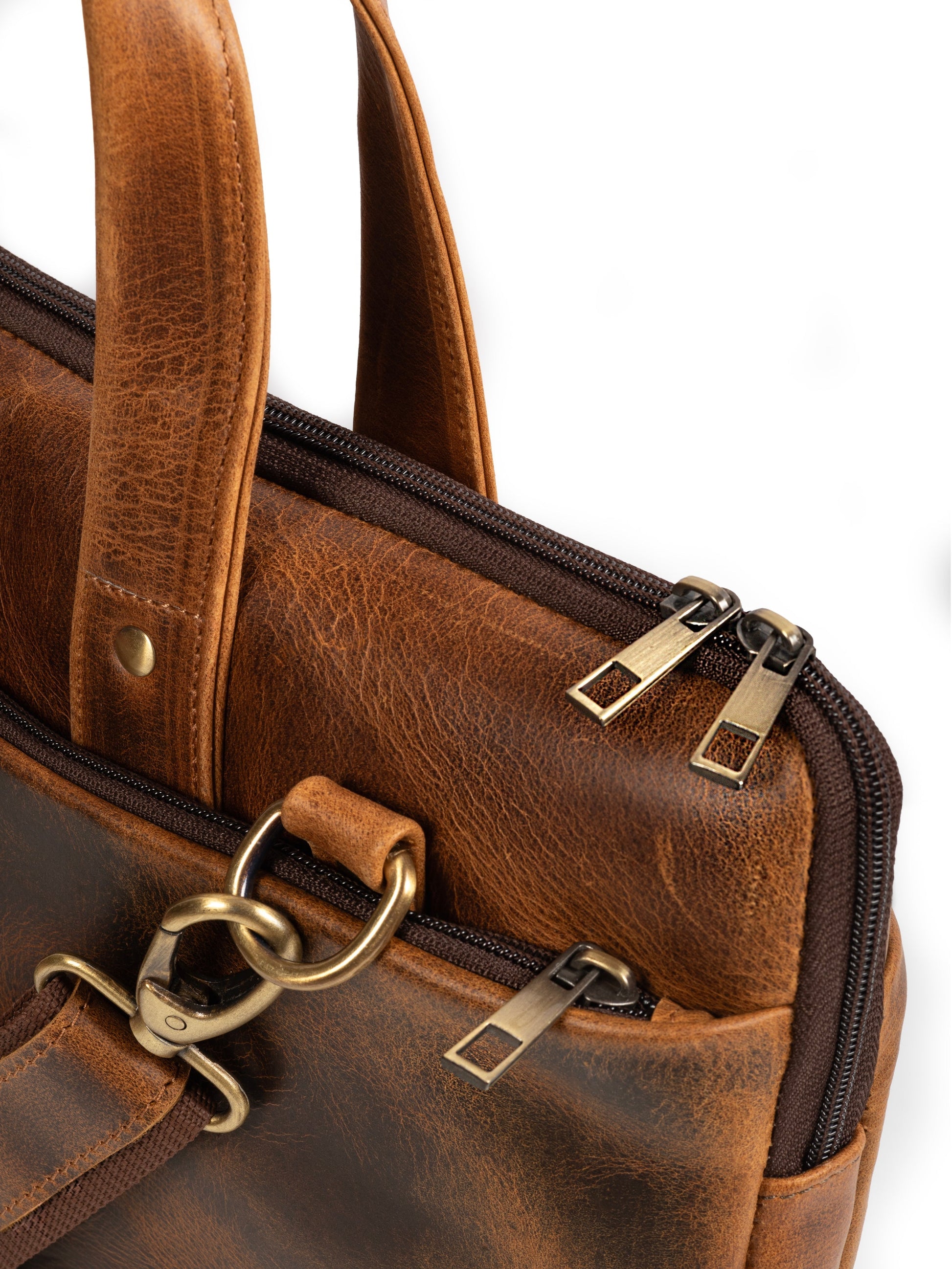 Harbor Laptop Briefcase, Tan - Tampa Home & Garden Store