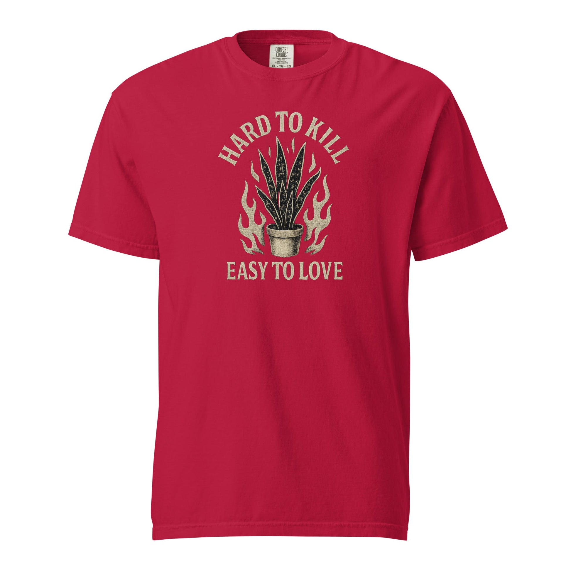 Hard to Kill, Easy to Love - Heavyweight Tee - Tampa Home & Garden Store