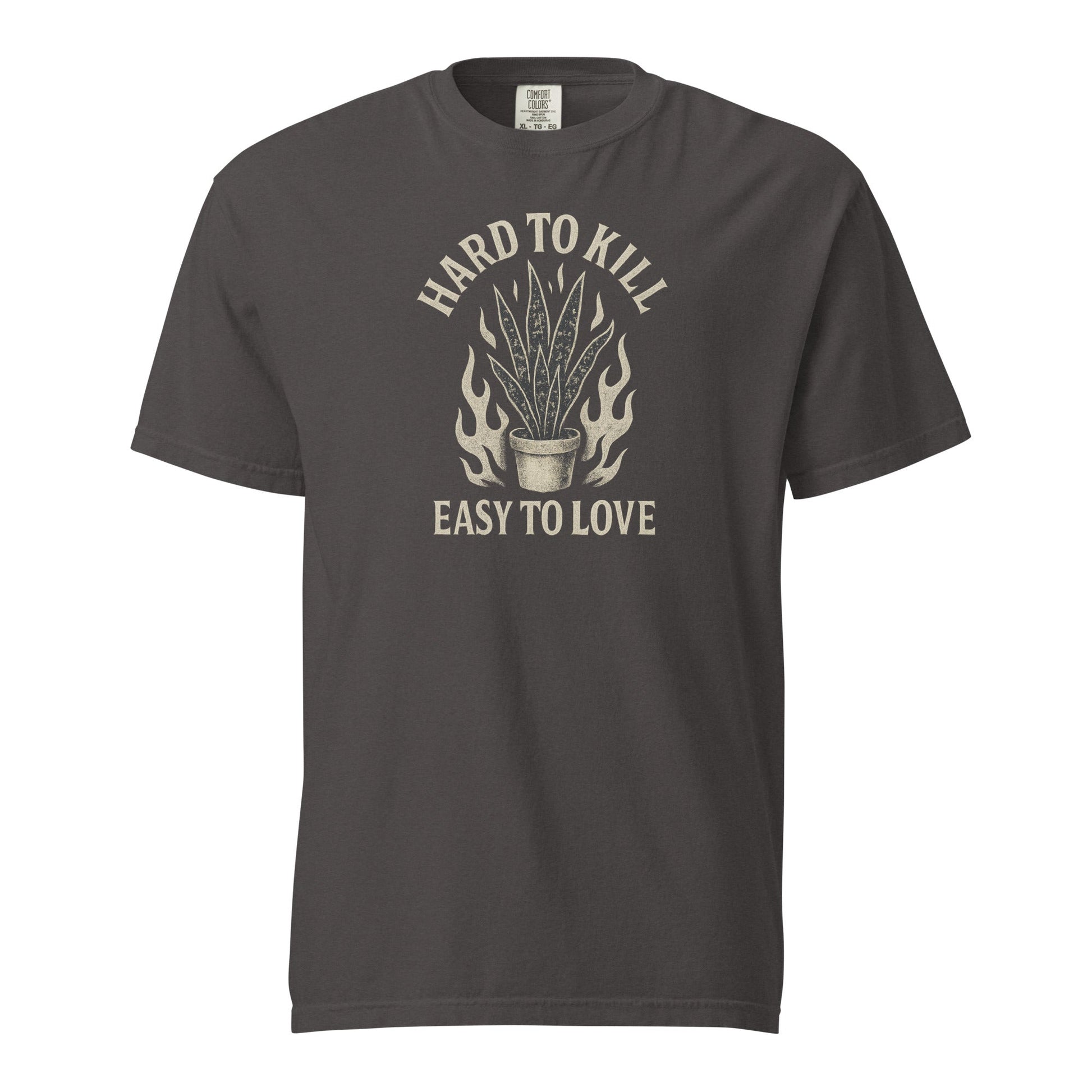 Hard to Kill, Easy to Love - Heavyweight Tee - Tampa Home & Garden Store
