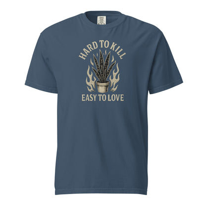 Hard to Kill, Easy to Love - Heavyweight Tee - Tampa Home & Garden Store