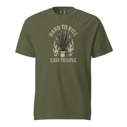 Hard to Kill, Easy to Love - Heavyweight Tee - Tampa Home & Garden Store