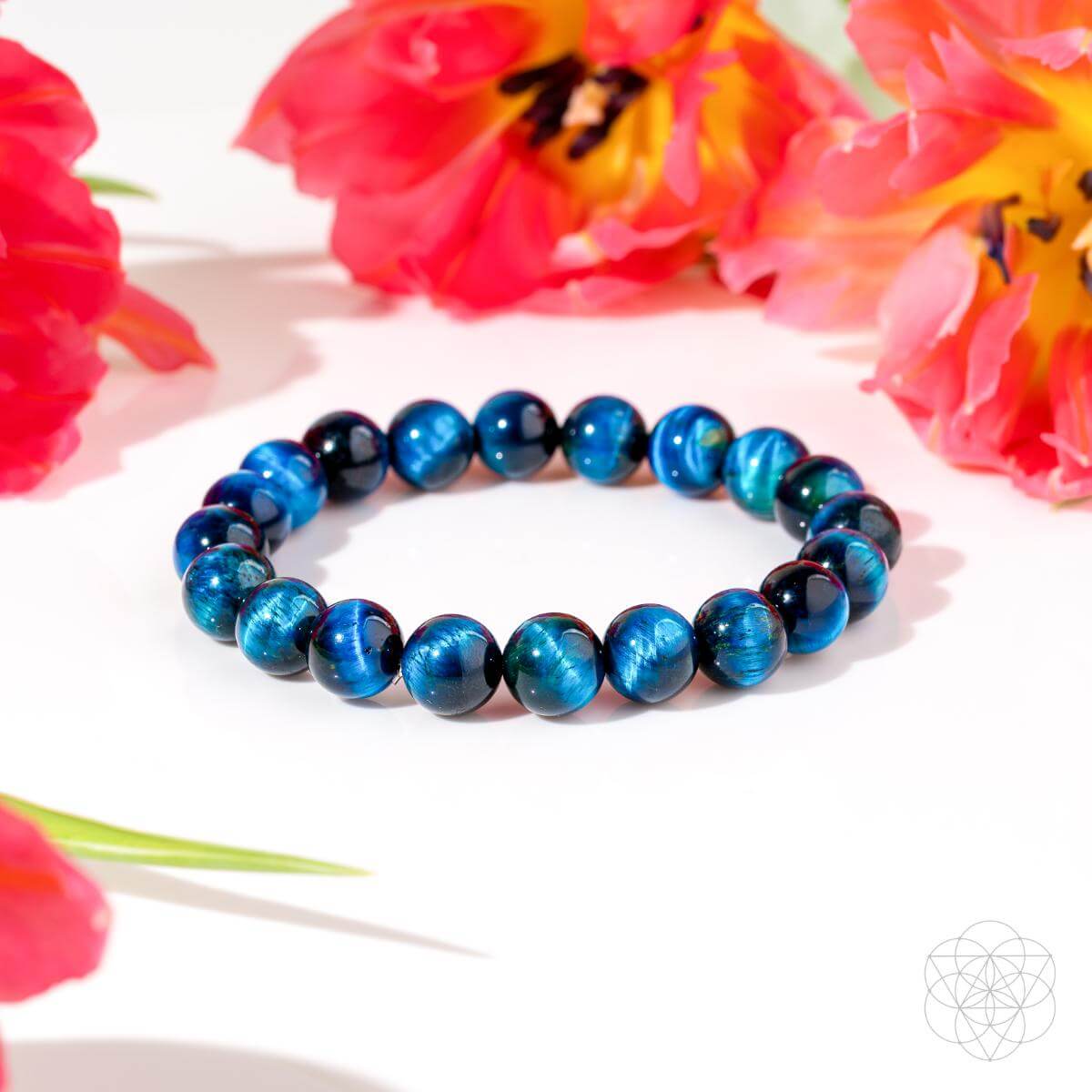 Hawk’s Focus – Royal Blue Tiger’s Eye Bracelet - Tampa Home & Garden Store