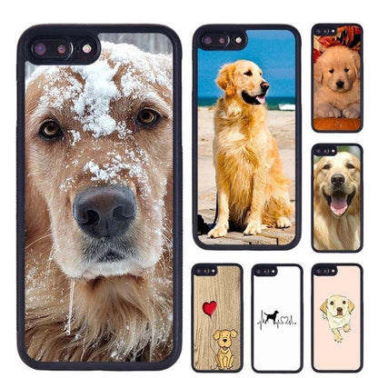 Stevvex Golden Retriever dog iPhone case collection, ultra silicone back covers, set of 8 on Tampa Home & Garden Store