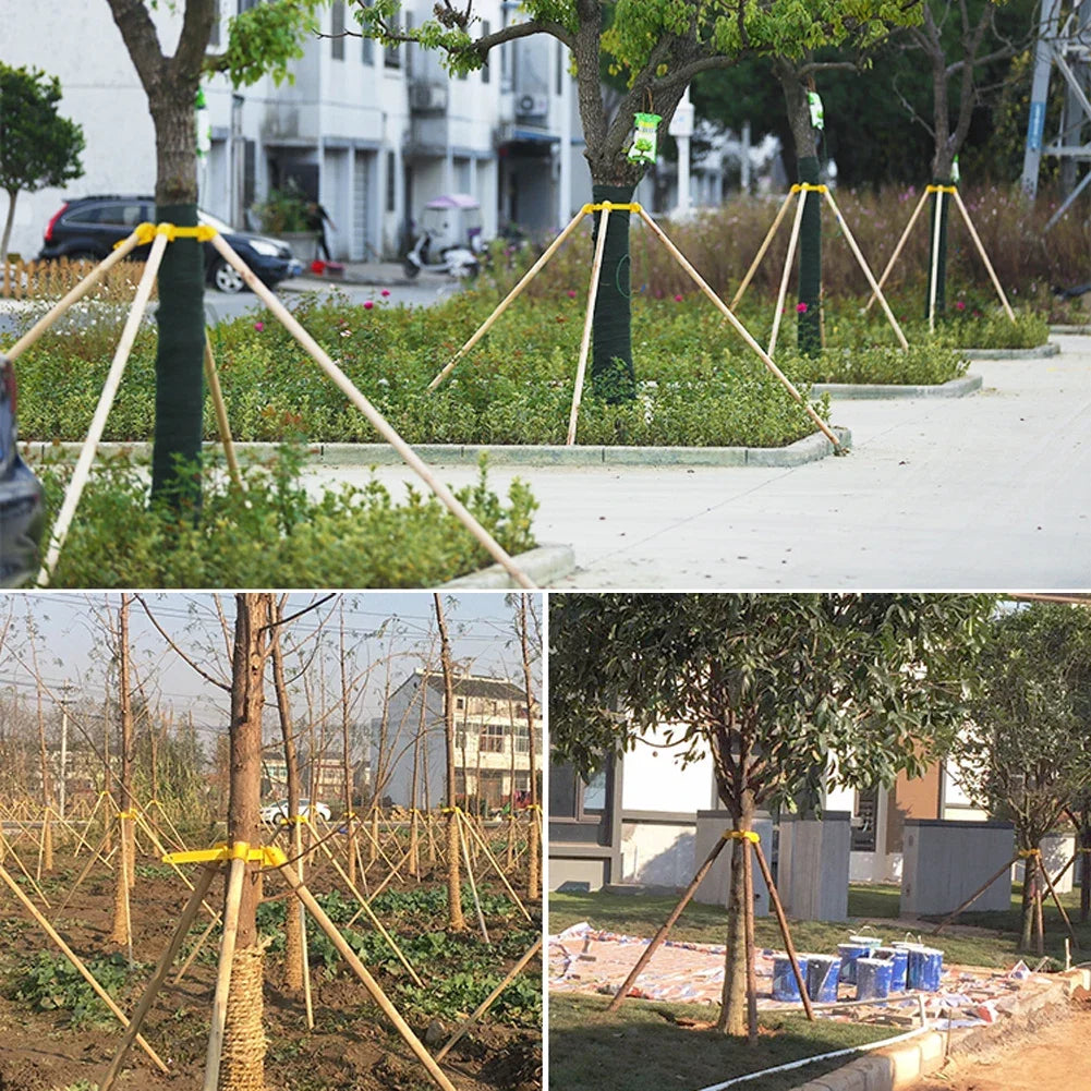 Tree Support Stakes and Flexible Plant Ties