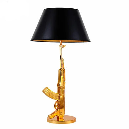 DecorBites Gold Ak47 Floor Lamp Resin Night Light