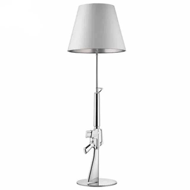 DecorBites Gold Ak47 Floor Lamp Resin Night Light