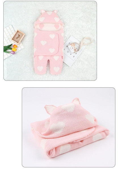 Thick Knitted Sleep Sack for the Newborn