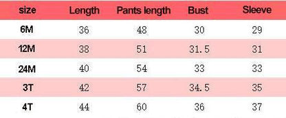 Stevvex baby boys formal outfit size chart 6M–4T with lengths Baby & Children's Outfits on Tampa Home & Garden Store