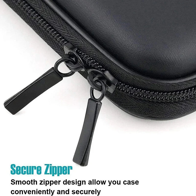 Portable NS Mini EVA carrying case with dual zippers and PU exterior for Nintendo Switch Lite on Tampa Home & Garden Store