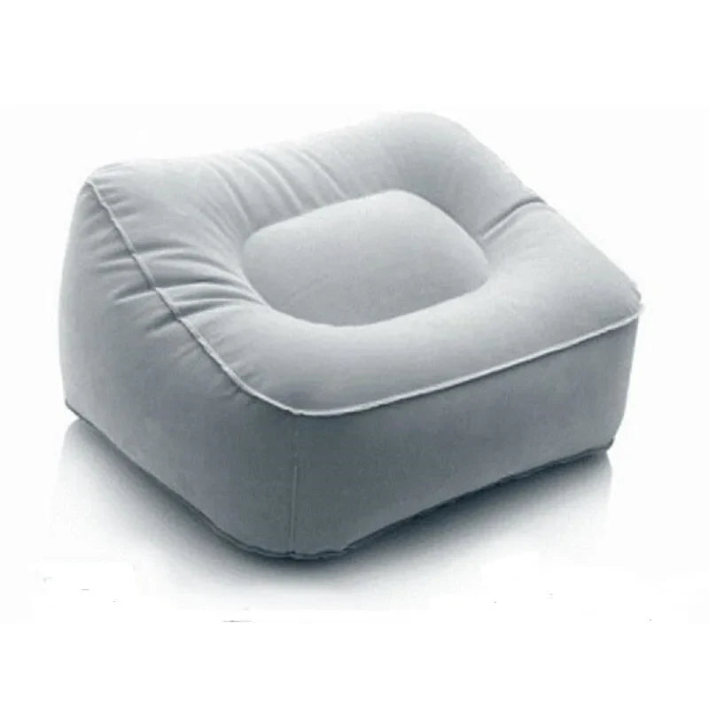 Inflatable wedge pillow adjustable support cushion gray fabric UpTrend Deals on Tampa Home & Garden Store