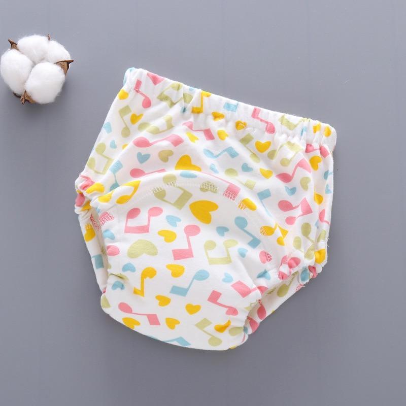 Baby Training Pants Cloth Diaper Stevvex with pastel print, reusable newborn nappies on Tampa Home & Garden Store