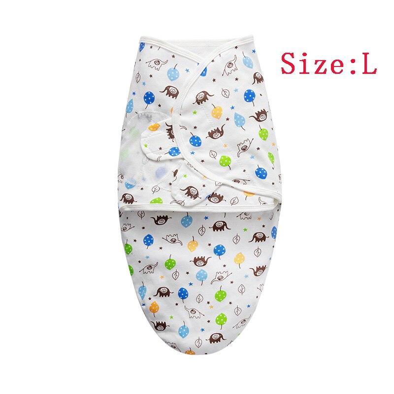 Stevvex baby swaddle sleepsack L with colorful elephant and balloon print swaddling blanket on Tampa Home & Garden Store