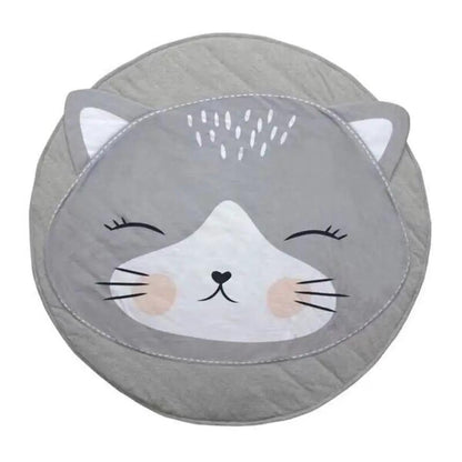 Cartoon Animal Baby Play Mat for Crawling