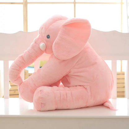 Cute Elephant Plush Stuffed Animal and Pillow